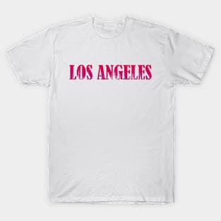 Los Angeles - Pink T-Shirt